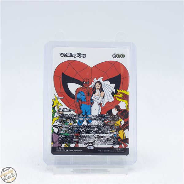 WEDDING RING FULL ART MAGIC CARD