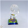 Image 1 : VINTAGE CRYSTAL GLOBE ON STAND