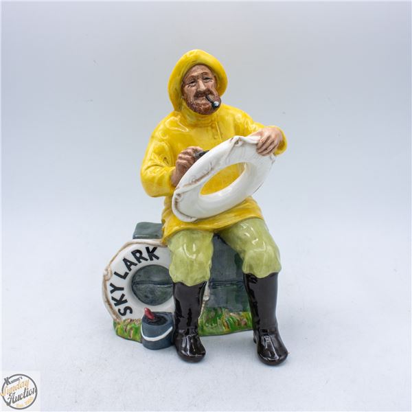 ROYAL DOULTON THE BOATMAN FISHERMAN FIGURINE