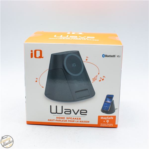 NEW SEALED IQ WAVE HOME SPEAKER W/ WIRELESS