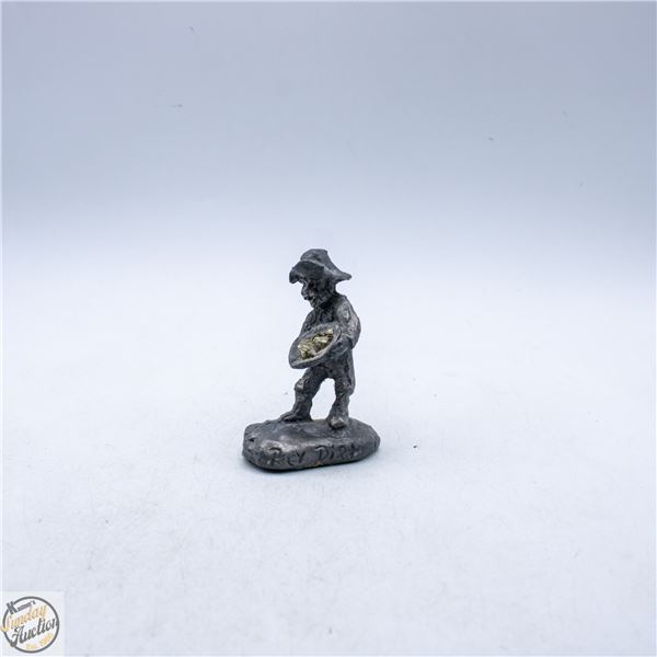 VINTAGE “PAY DIRT” GOLD DIGGER FIGURINE