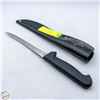 Image 1 : VINTAGE FILLETING KNIFE IN LEATHER SHEATH
