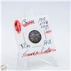 Image 1 : #4865-1910 10 CENT CANADIAN COIN 92.5 %