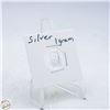 Image 1 : #4883-ROSE DESIGN 1 GRAM SILVER INGOT