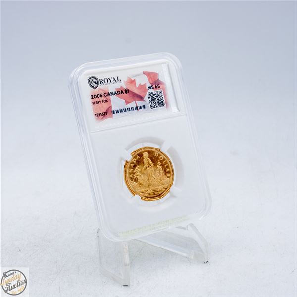 #4901-ROYAL GRADED AS MS 65 FOR 2005
