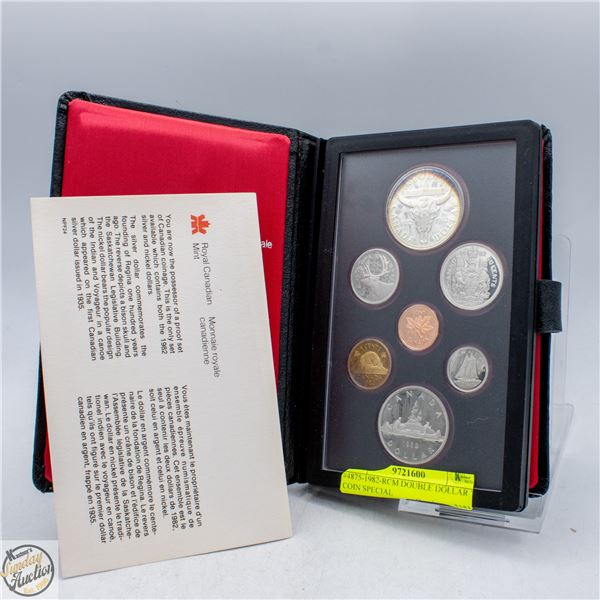 #4875-1982-RCM DOUBLE DOLLAR 7 COIN SPECIAL