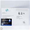 Image 2 : #4839-4.00 CT GRA CERTIFIED ROUND BRILLIANT