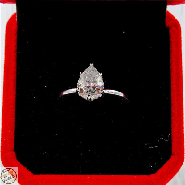 #4823-2.00 CT GRA CERTIFIED PEAR CUT