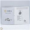 Image 2 : #4841-1.00 CT FLOATING GRA CERTIFIED ROUND
