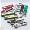Image 1 : LOT OF VINTAGE COLLECTOR SPOONS