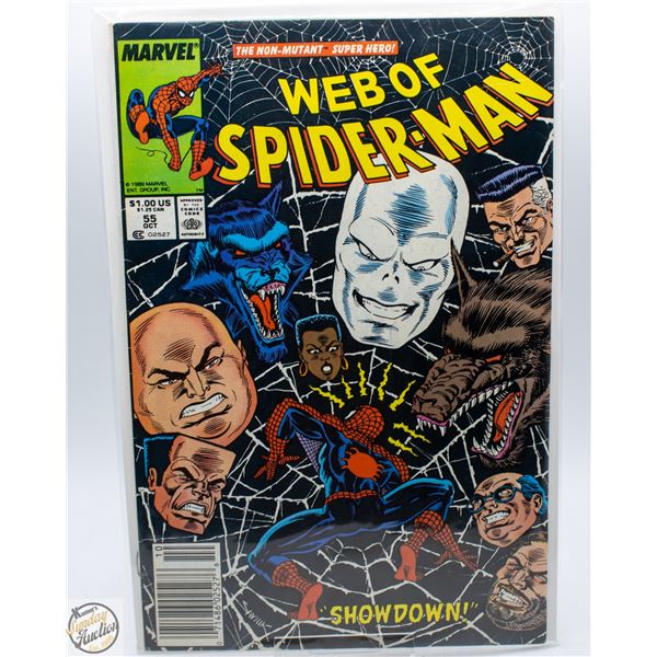 WEB OF SPIDER-MAN #55