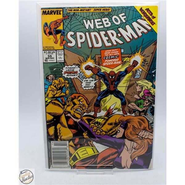 WEB OF SPIDER-MAN #59