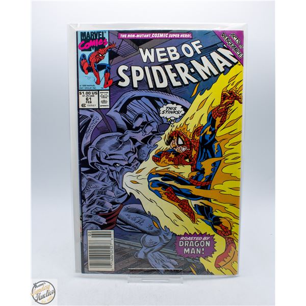 WEB OF SPIDER-MAN #61