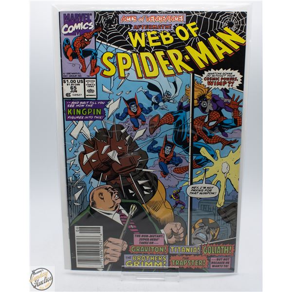 WEB OF SPIDER-MAN #65