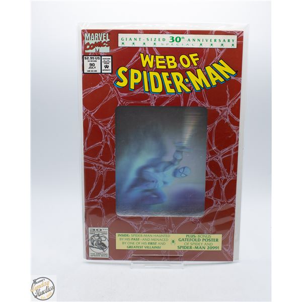 WEB OF SPIDER-MAN #90 GIANT SIZE - HOLOGRAM EDITIO