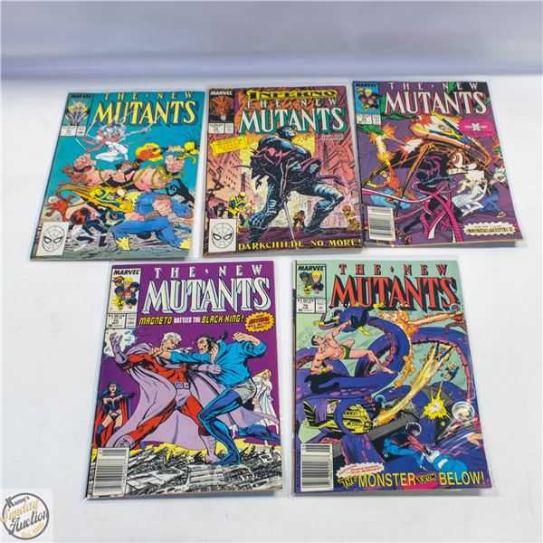 THE MUTANTS #65/73/74/75/76
