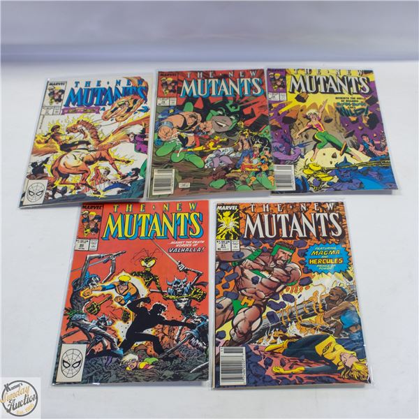 THE NEW MUTANTS #77/78/79/80/81