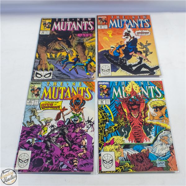 THE NEW MUTANTS #82/83/84/85