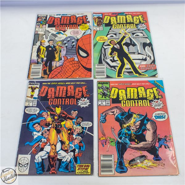 MARVEL DAMAGE CONTROL #1 - #4