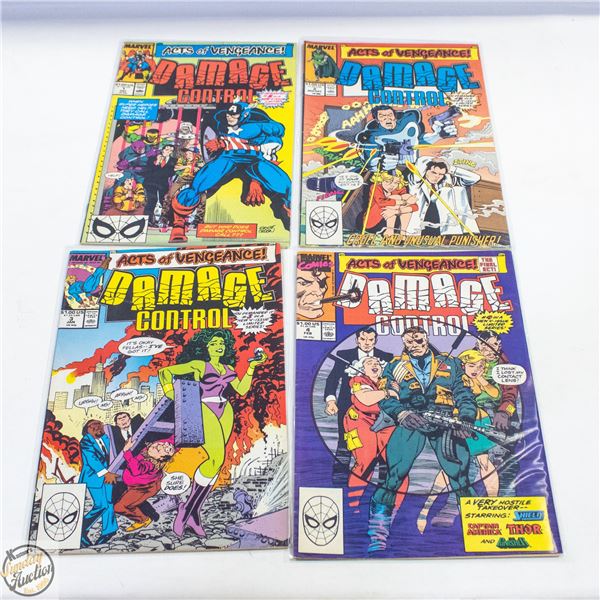 MARVEL DAMAGE CONTROL ACT OF VENGENCE #1-#4