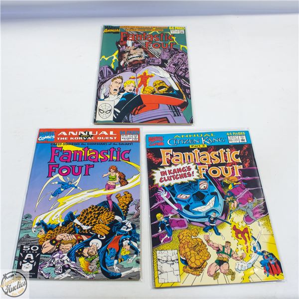 FANTASTIC FOUR ANNUAL #23 - #25