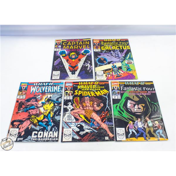 WHAT IF? MARVEL COMIC  #14,15,16,17,18