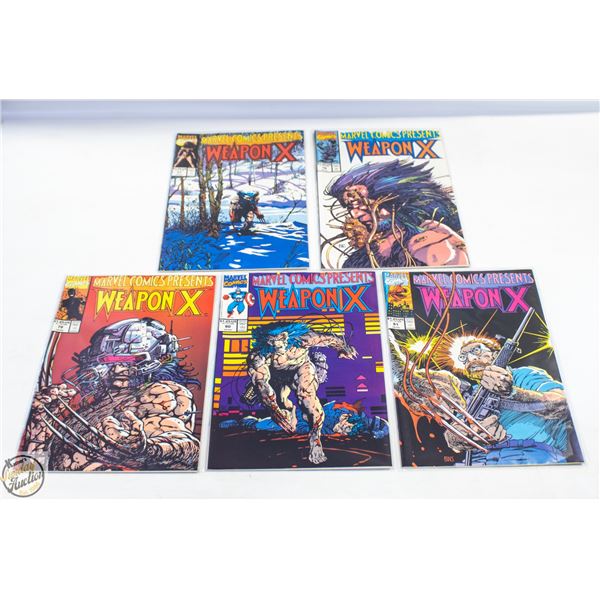 MARVEL COMIC PRESENTS #77/78/79/80/81