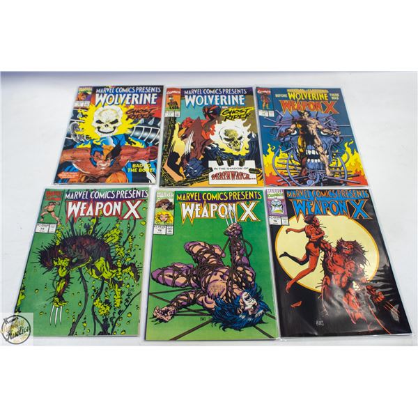MARVEL COMIC PRESENTS #70/71/73/75/76