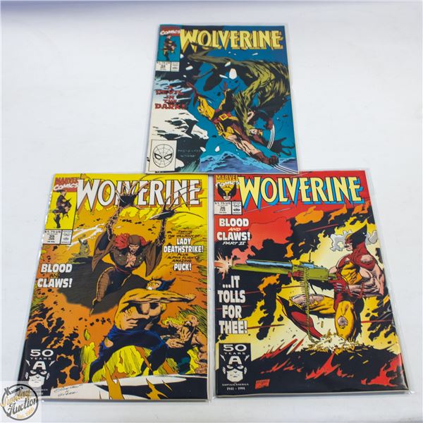 WOLVERINE #34/35/36