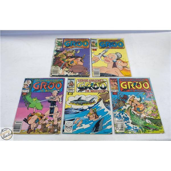 SERGIO ARAGONES GROO #9,51,53,54,55