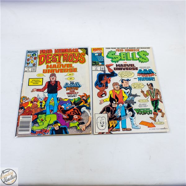 FRED HEMBECK SELLS & DESTROYS FIRST EDITIONS