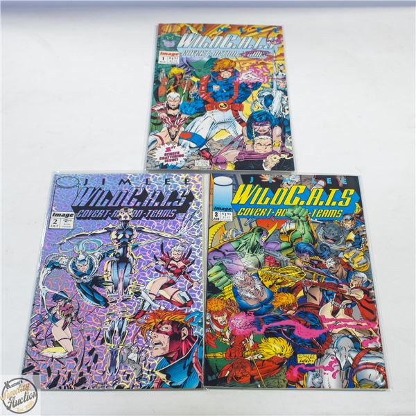 WILDCATS COVER ACTION TEAMS #1,2,3