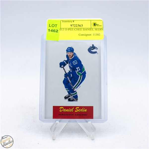 2012-2013 O-PEE-CHEE DANIEL SEDIN #407