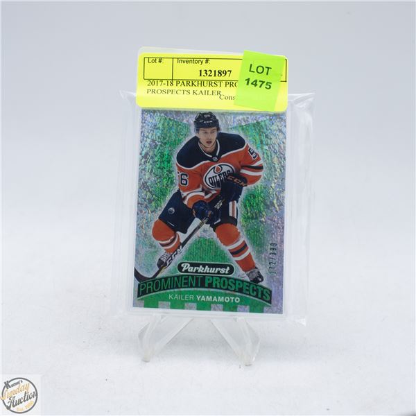 2017-18 PARKHURST PROMINENT PROSPECTS KAILER