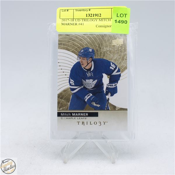 2017-18 UD TRILOGY MITCH MARNER #41