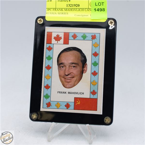 OPC FRANK MAHOVLICH CANADA RUSSIA SERIES