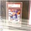 Image 4 : OILERS 35X25 FRAMED PSA 10 CARDS