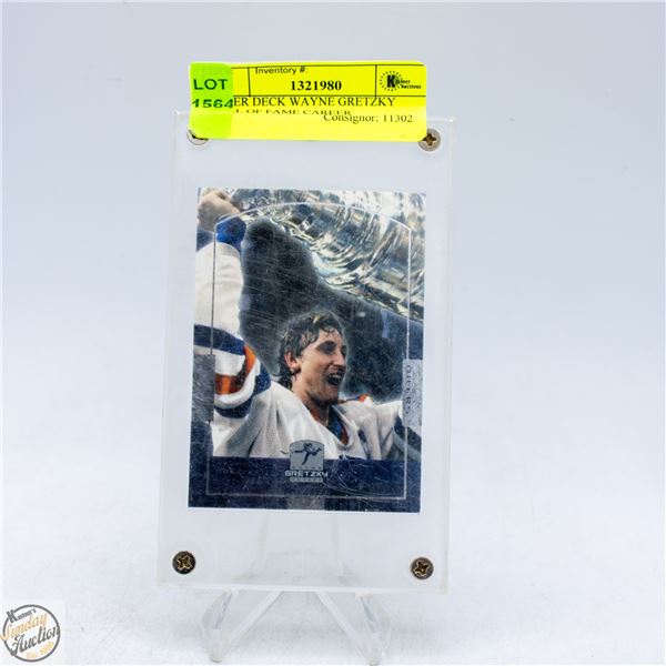UPPER DECK WAYNE GRETZKY HALL OF FAME CAREER