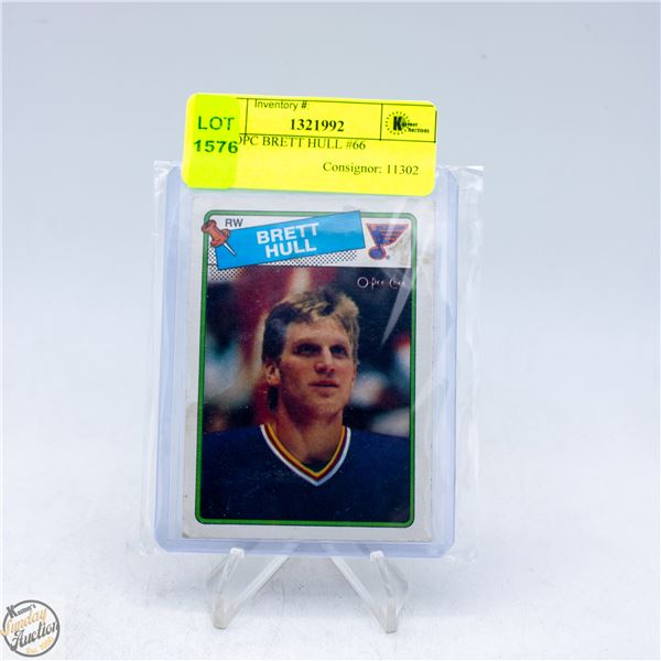 1988 OPC BRETT HULL #66