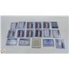 Image 2 : 17 ASSORTED BASEBALL CARDS INCLUDES GAME USED