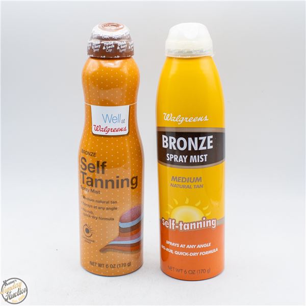 2 NEW BOTTLES OF SELF TANNING SPRAY MIST