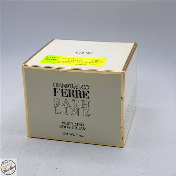 NEW GIANFRANCO FERRE BATH LINE PERFUMED