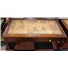 Image 1 : ORNATE CARVED COFFEE TABLE 19" X 27.5" X 51.5"