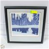 Image 1 : 54/85 “REFLECTIONS” BY L. CAMPBELL MATTED/FRAMED