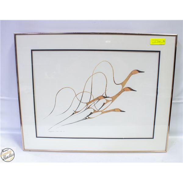 BENJAMIN CHEECHEE PRINT 28"W X 22"H