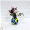 Image 1 : BENAYA BY INNOVATION VASE W/FLORAL THEME
