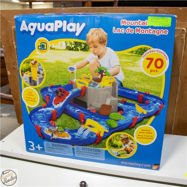 AQUAPLAY MOUNTAIN LAKE TOY CENTER INCLUDES
