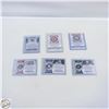 Image 2 : 6 ASSORTED UPPER DECK UD GAME JERSEY CARDS