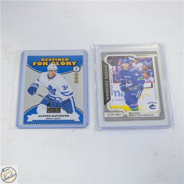 OPC PLATINUM AUSTON MATTHEWS OPC ELIAS PETTERSSON