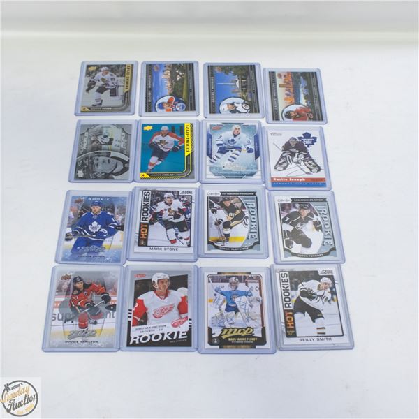 16 ASSORTED HOCKEY CARDS